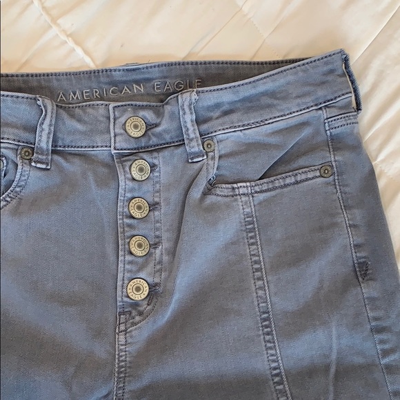 American Eagle Grey Skinny Jeans - Picture 4 of 4